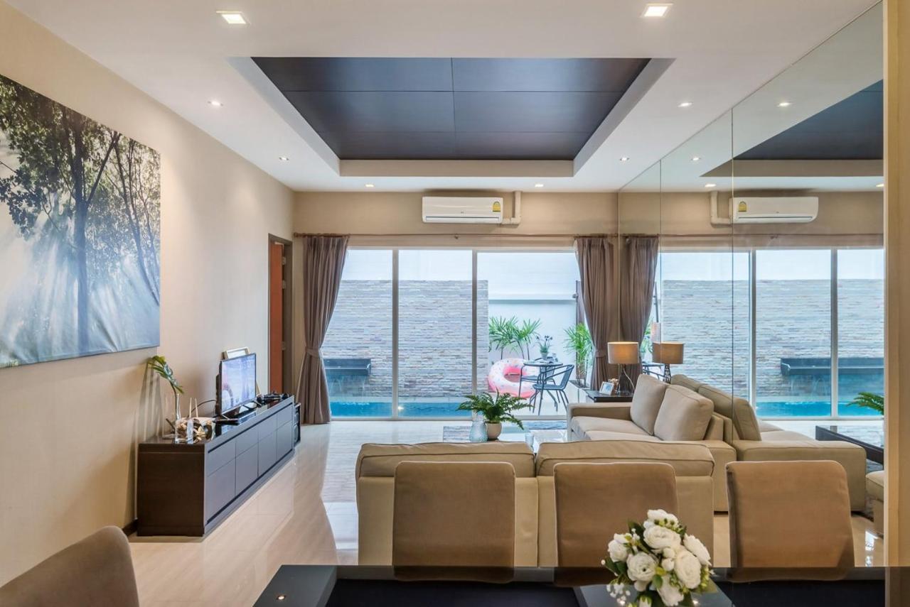 Anb Modern B16 Poolvilla 3Br For 6-8Pax - Jomtian Beach Джомтьен Экстерьер фото